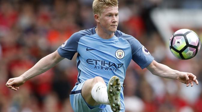 Gelandang Manchester City Kevin de Bruyne (Reuters)