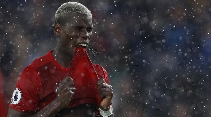 Gelandang Manchester United Paul Pogba (Reuters)