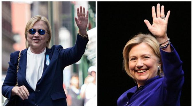  Teori Konspirasi Misteri 'Dua' Hillary Menyeruak (Daily Mail/AFP/Reuters)