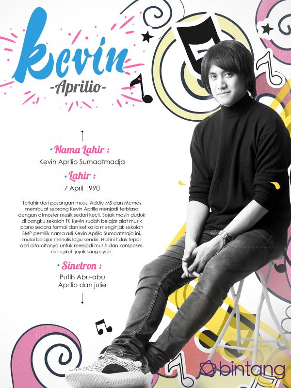 Celeb Bio Kevin Aprilio (Fotografer: Adrian Putra/Bintang.com, Fashion Stylist: Indah Wulansari,  Desain: Muhammad Iqbal Nurfajri/Bintang.com)