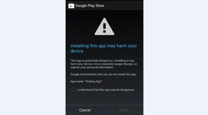 Cermati sebelum mengunduh aplikasi Android yang tak ada di Play Store. (Liputan6.com/M Sufyan Abdurrahman)