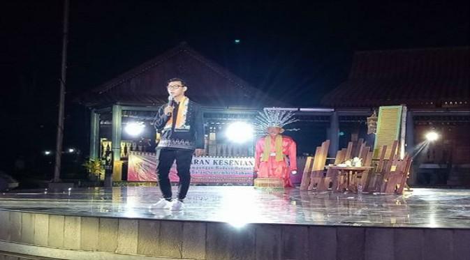 David Nurbianto Gelar Special Show di Setu Babakan Zona A, Sabtu, 17 September 2016.