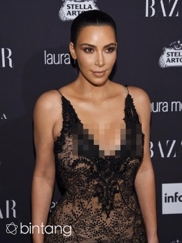 Kim Kardashian menghabiskan uang miliaran untuk merawat tubuhnya. (AFP/Bintang.com)
