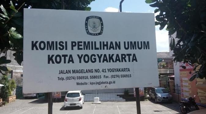 KPU Kota Yogyakarta (Liputan6.com/ Yanuar H)