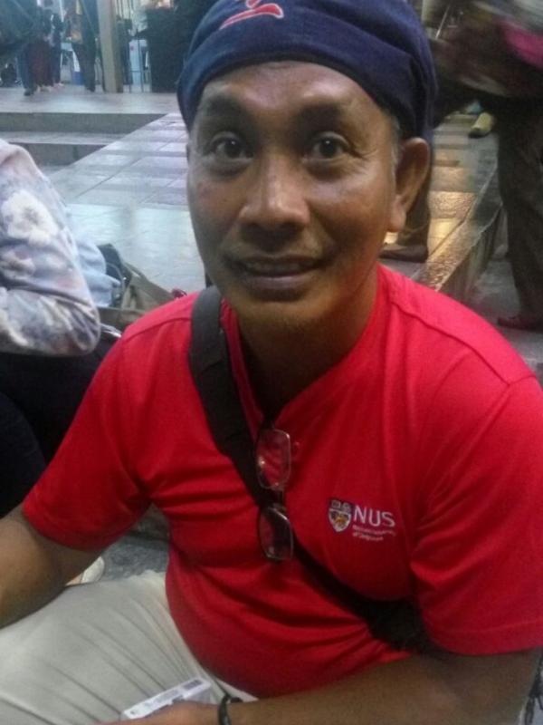 Iwan Said, pelatih Atlet PON dari Sulawesi Tengah. (Via: Puput Pudji Lestari/Bintang.com)