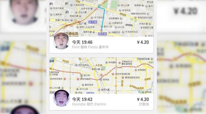 Misteri Supir 'Hantu' yang Meneror Pengguna Uber di China (FT)