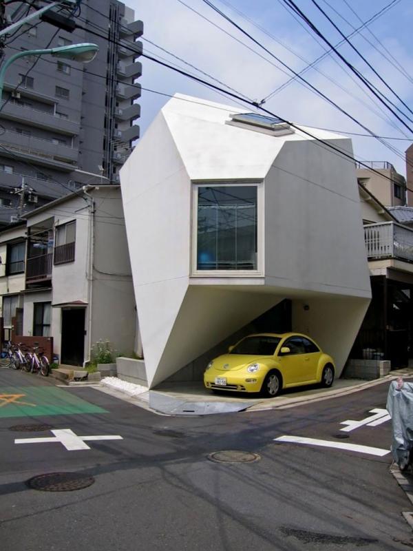 Rumah mungil di Tokyo. (Via: boredpanda.com)