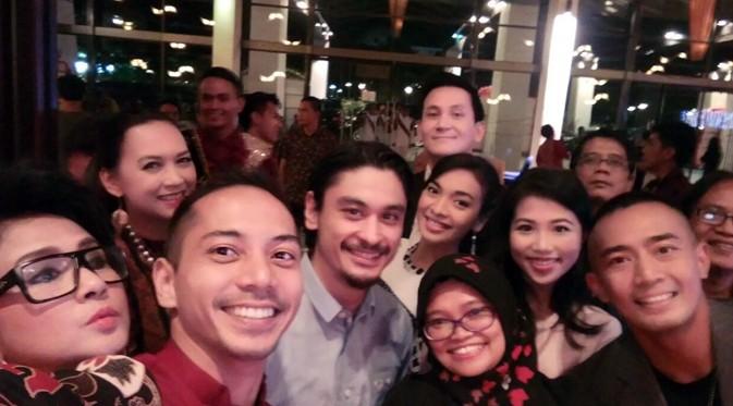 Para artis di malam anugerah Apresiasi FIlm Indonesia 2016