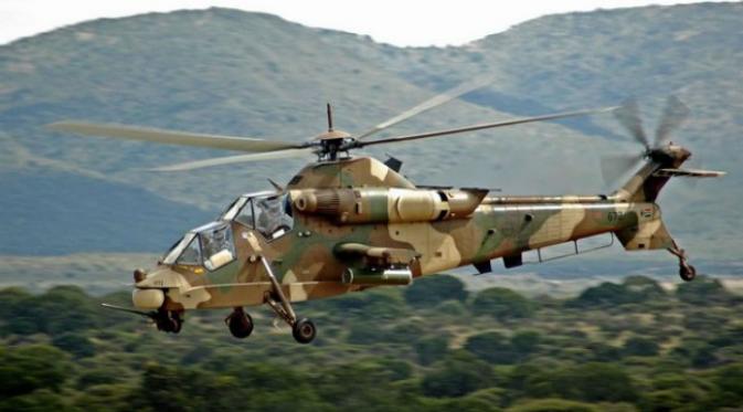 Denel AH-2 Rooivalk. Analisis yang dilakukan terhadap helikopter serbu ini didasarkan kepada kombinasi penilaian beberapa faktor. (Sumber wonderlist.com)