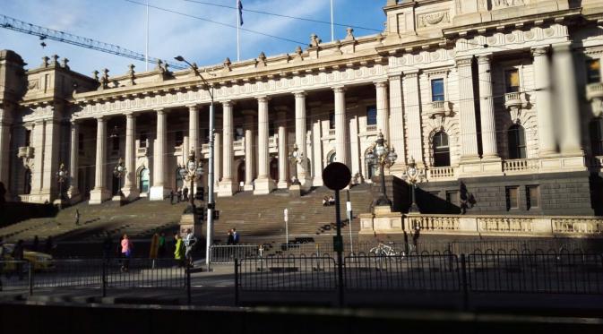 Gedung Parlemen Melbourne (Tanti Yulianingsih/Liputan6)
