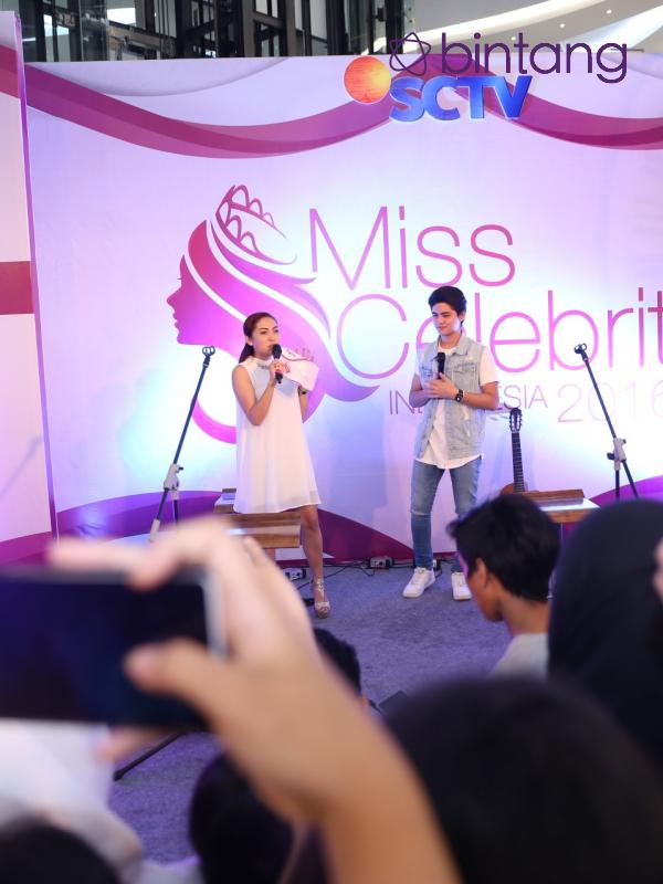 Audisi terakhir Miss Celebrity Indonesia 2016 berlangsung di Jakarta, dihadiri bintang sinetron Ganteng Ganteng Srigala, Aliando Syarief. Ia juga tampil bersama para perserta. Audisi itu dibanjiri para peserta. (Nurwahyunan/Bintang.com)