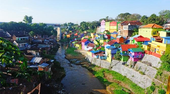 Jodipan, Kampung Warna-Warni Ala Rio De Janeiro
