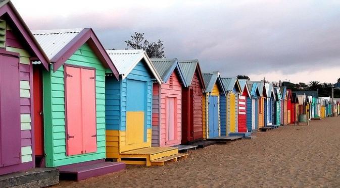 Brighton Beach, Mealbourne, Australia
