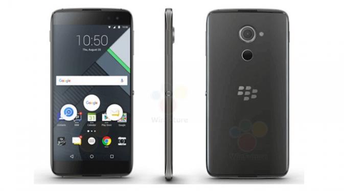 Smartphone BlackBerry terbaru DTEK60TM (Sumber: Winfuture)