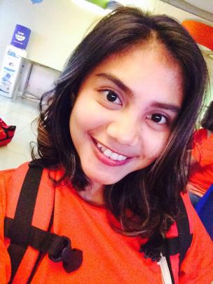 Voryn Thalya Kiriweno, atlet anggar cantik dari DKI Jakarta (Ahmad Fawwaz Usman/Liputan6.com)