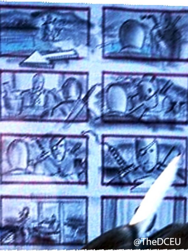 Storyboard Justice League karya Zack Snyder. (Twitter)