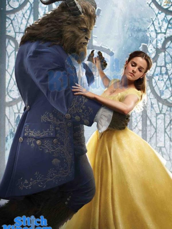 Emma Watson dan Dan Stevens dalam Beauty and the Beast. (Twitter)