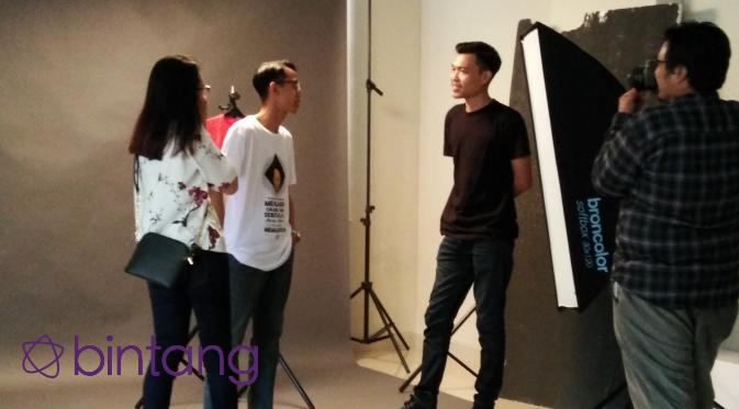 Kiswinar sempat berbincang dengan team  Bintang.com di sela-sela sesi pemotretan. (Teddy Kurniawan/Bintang.com)