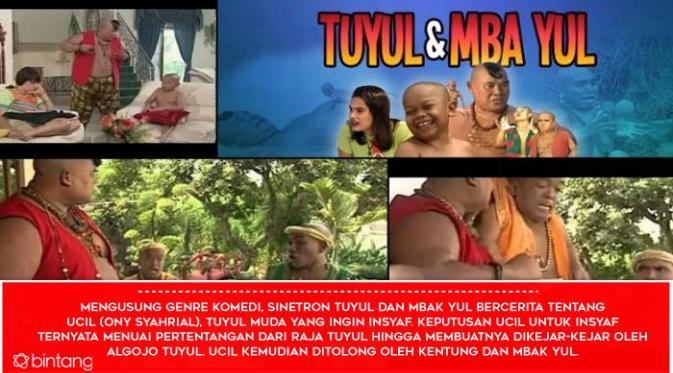 Tuyul dan Mbak Yul (Foto: via kamar-bujang2.blogspot.com, Desain: Muhammad Iqbal Nurfajri/Bintang.com)