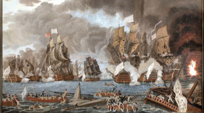 Pertempuran Angkatan Laut Terdahsyat Sepanjag Sejarah China (Wikipedia)