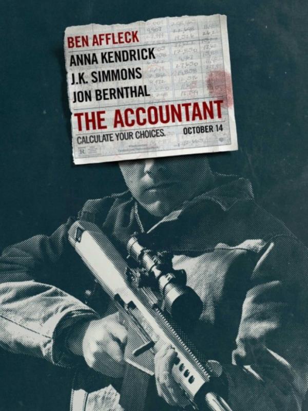 Poster film The Accountant. (Via: impawards.com)