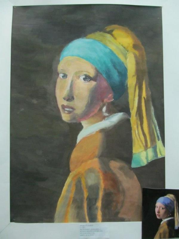 Daisy, 13 tahun. Johannes Vermeer, ’Girl with a Pearl Earring’ (foto: themindcircle)