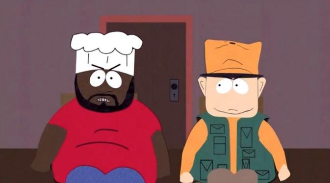 Adegan di serial kartun South Park. (20th Television)
