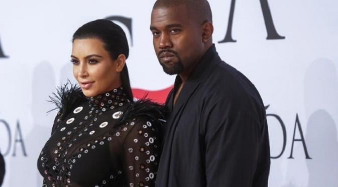 Kim Kardashian dan sang suami, Kanye West