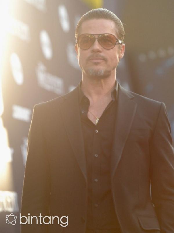 Brad Pitt tak bisa tidur saat harus tinggal sendiri dirumah besarnya. (AFP/Bintang.com)