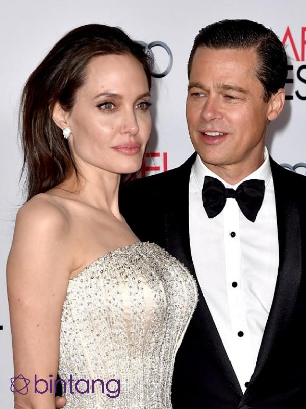 Brad Pitt dan Angelina Jolie tak lagi tinggal serumah sejak pertengahan September 2016. (AFP/Bintang.com)
