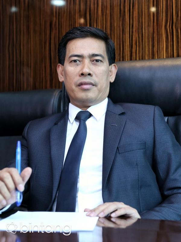 Achmad Rifai, kuasa hukum Gatot Brajamusti. (Adrian Putra/Bintang.com)