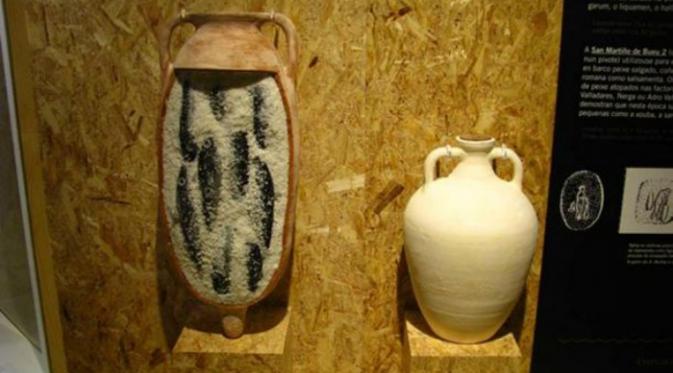 Amphora berisi ikan yang diawetkan dengan garam (Natalia Klimczak)