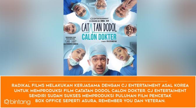 7 Fakta yang Harus Kamu Tahu tentang Catatan Dodol Calon Dokter. (Foto: Instagram (@cadocadothemovie), Desain: Nurman Abdul Hakim/Bintang.com)