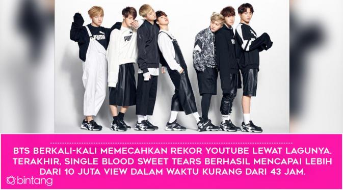 Deretan prestasi BTS yang bikin fans jatuh cinta (Desain: Nurman Abdul Hakim/Bintang.com)