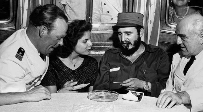 Marita Lorenz dan Fidel Castro (remezcla)
