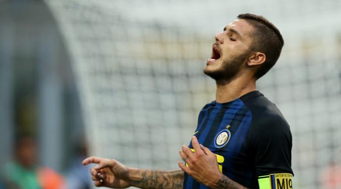Icardi kini bermusuhan dengan fans Inter (Reuters)