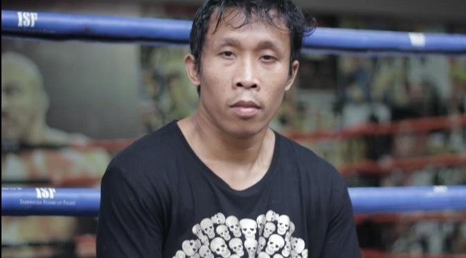 Johan Wahyudi, atlet  Mixed Martial Arts (MMA) dan Muay Thai. Foto: Dimas Pamungkas/Campus CJ 