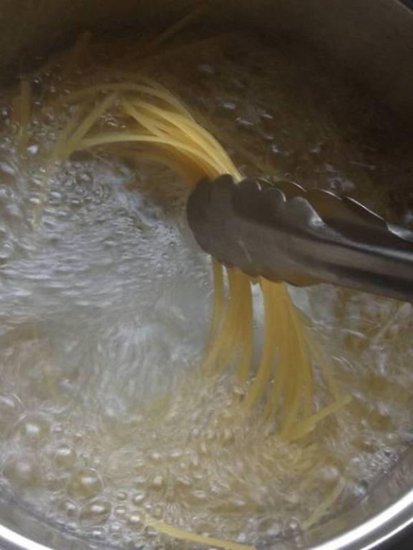 Langkah membuat Spaghetti. foto: cookpad