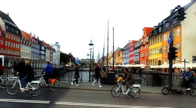 Pesepeda di Denmark Punya Keistimewaan