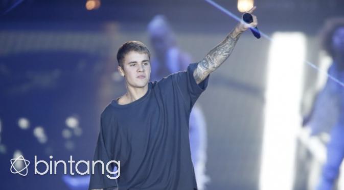 Justin Bieber meminta penggemarnya untuk berhenti berteriak. (AFP/Bintang.com)