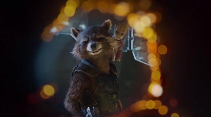 Baby Groot dalam Guardians of the Galaxy Vol. 2 (YouTube)
