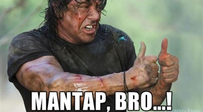 Mantap bro! (Via: hai-online.com)