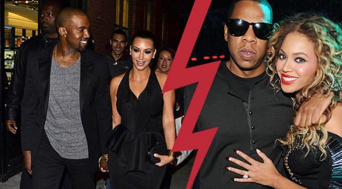 Kanye West kesal pada sang sahabat, Jay Z dan Beyonce, karena tidak menjenguk Kim Kardashian setelah perampokan.