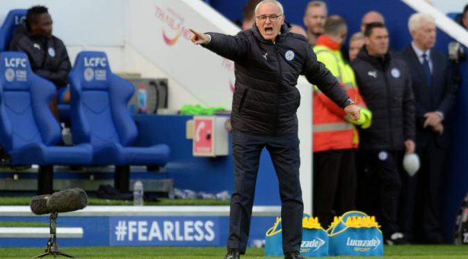 Pelatih Leicester City, Claudio Ranieri. (Reuters/Alan Walter)