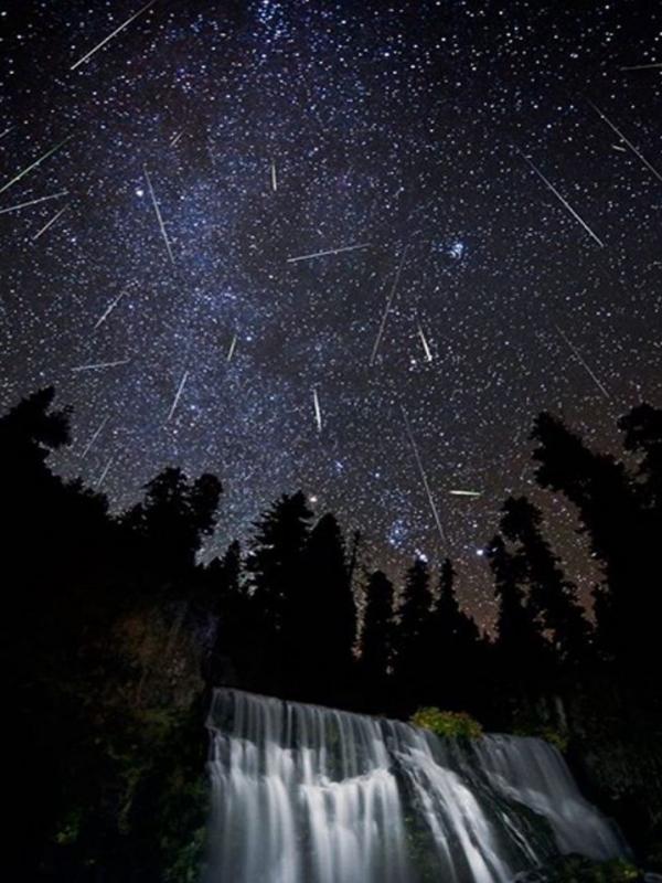 Ini 10 Potret Hujan Meteor yang Sanggup Buat Kamu Nangis. (Foto: Instagram/bosplanet)