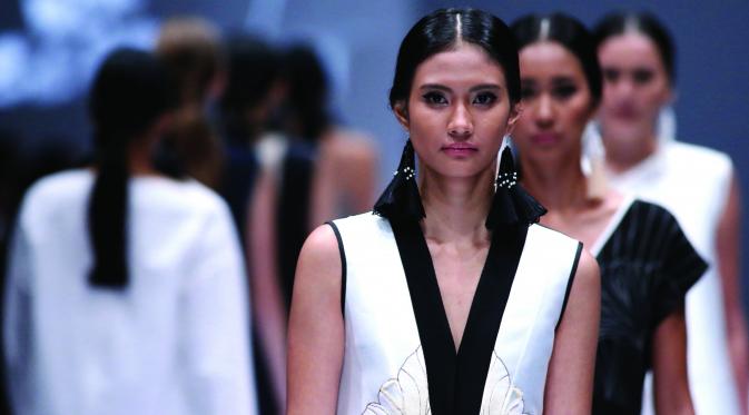 Koleksi Major Minor di fashion show Indonesia Fashion Forward untuk Jakarta Fashion Week.