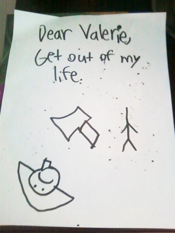 Valerie, pergi dari hidupku. (Via: boredpanda.com)