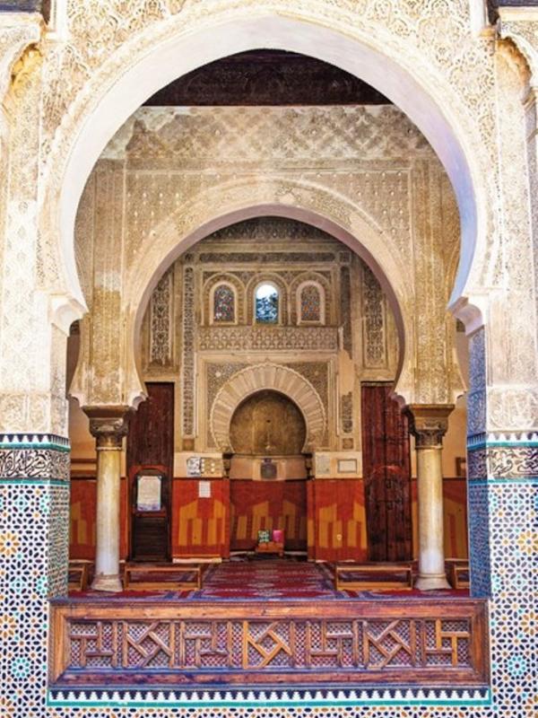 Bou Inania Medersa, Fez, Maroko. (Ken Kochey/Condé Nast Traveller)