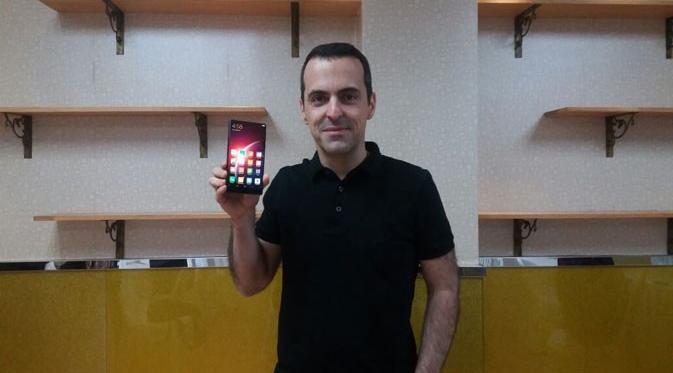 Hugo Barra, Vice President of International Xiaomi. (Liputan6.com/ Agustin S Wardani)