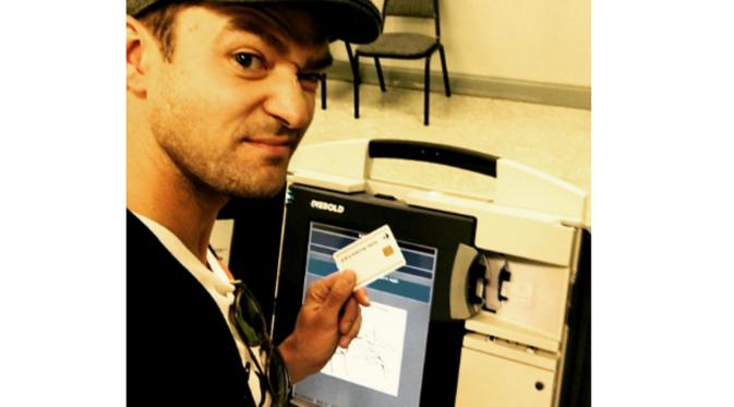 Selfie Justin Timberlake yang mengundang masalah